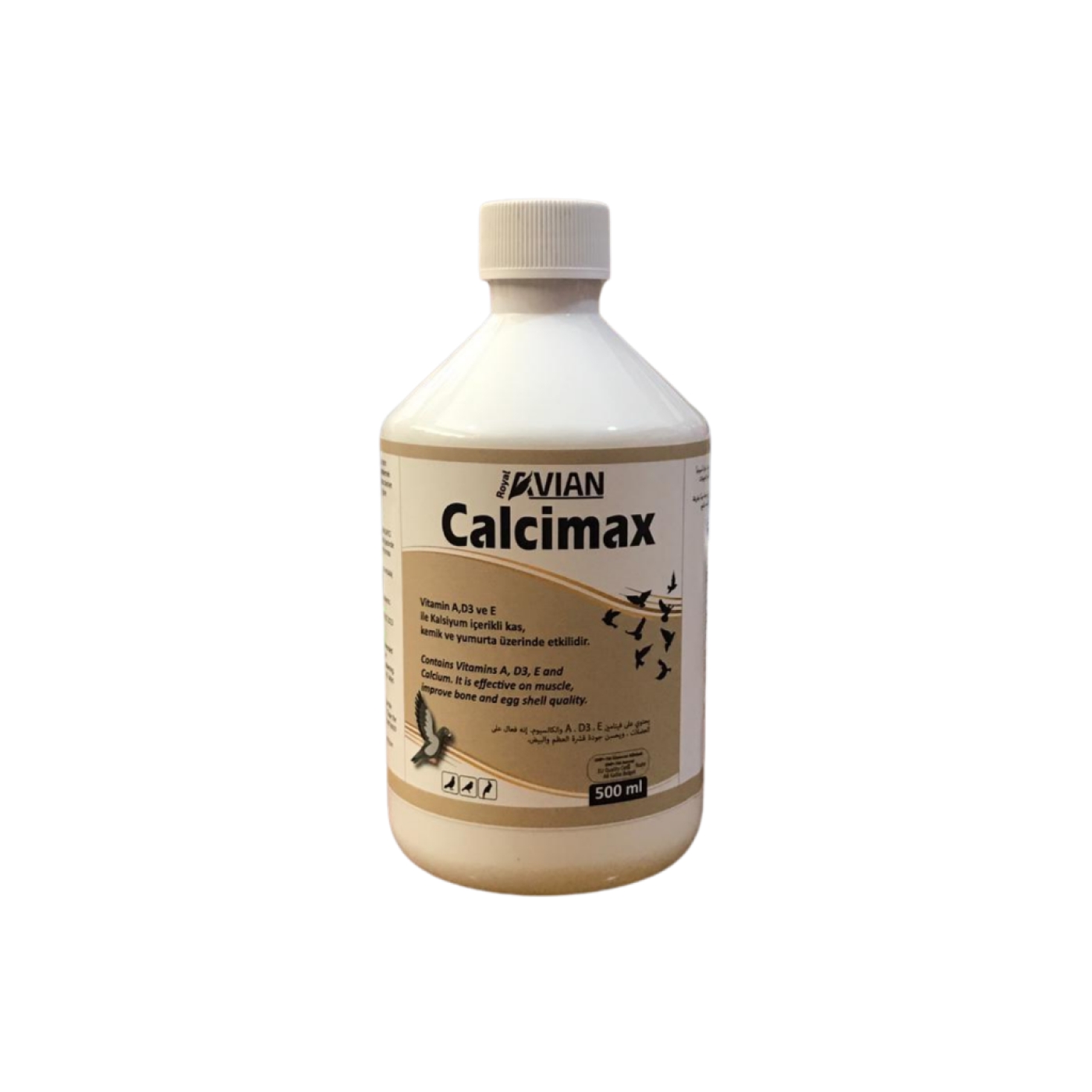 Calcimax%20500%20Ml.%20Kafes%20Kuşlarında%20Kabuk%20Ve%20Fosfor%20Desteği