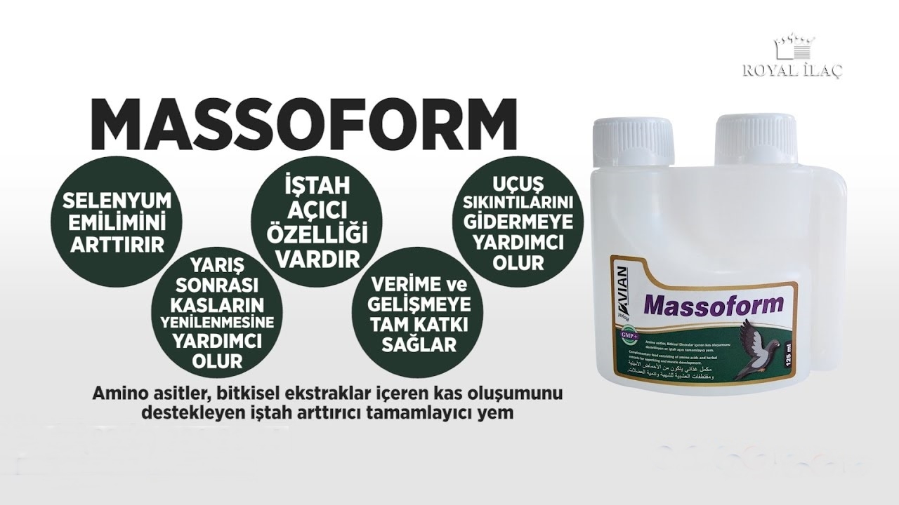 Massoform%20125%20Ml.%20Amino%20Asit%20Güvercin%20Yem%20Katkısı