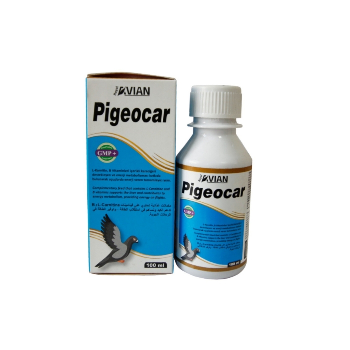 Pigeocar%20100%20Ml.%20Kafes%20Kuşlarında%20Karaciğer%20Desteği