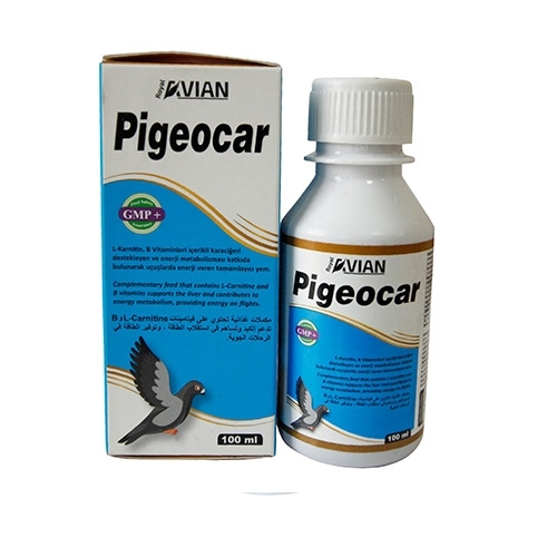 Pigeocar%20100%20Ml.%20Kafes%20Kuşlarında%20Karaciğer%20Desteği