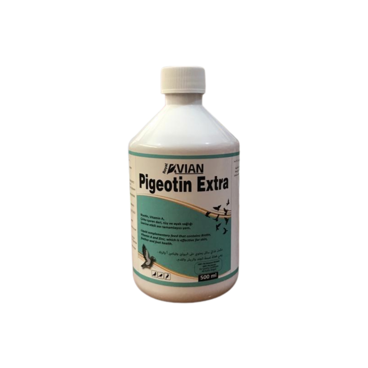 Pigeotin%20Extra%20Güvercin%20Ve%20Kafes%20Kuşlarında%20Biotin%20Desteği%201%20Lt.