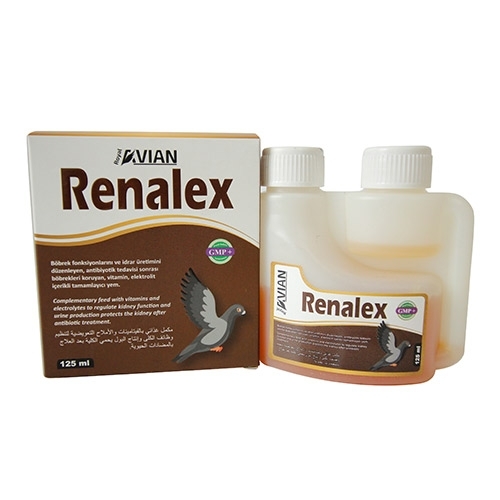 Renalex%20125%20Ml%20Güvercin%20Ve%20Kafes%20Kuşlarında%20Böbrek%20Desteği