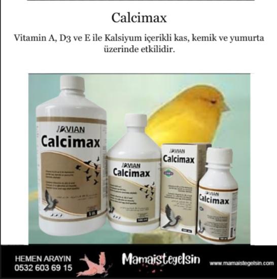 Calcimax 500 Ml. Kafes Kuşlarında Kabuk Ve Fosfor Desteği